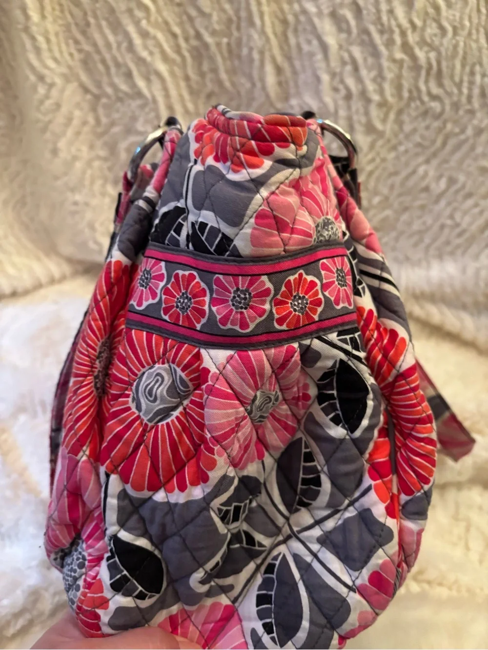 Vera Bradley fabric shoulder bag